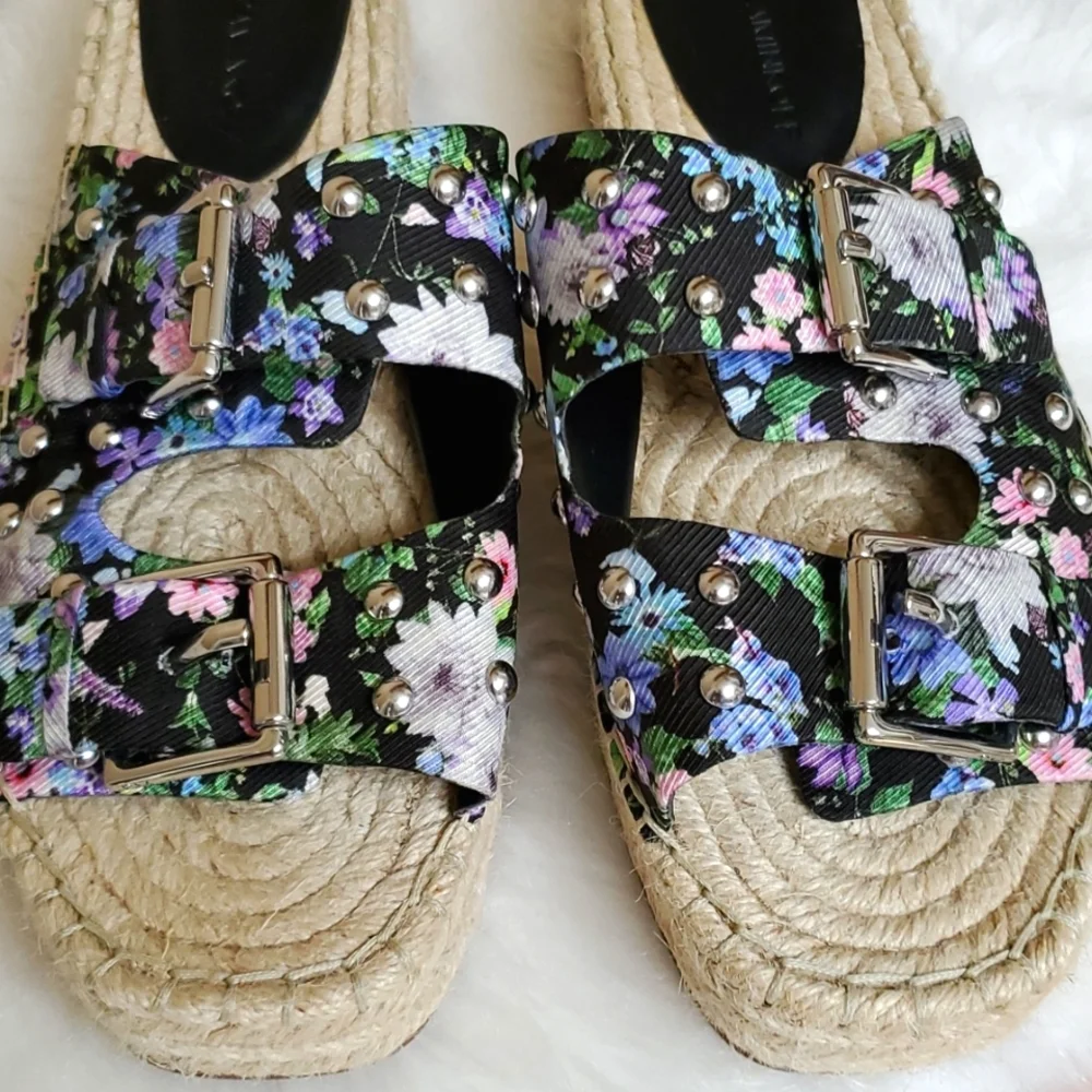 Rebecca Minkoff Size 8.5 Jodi Espadrille Sandals